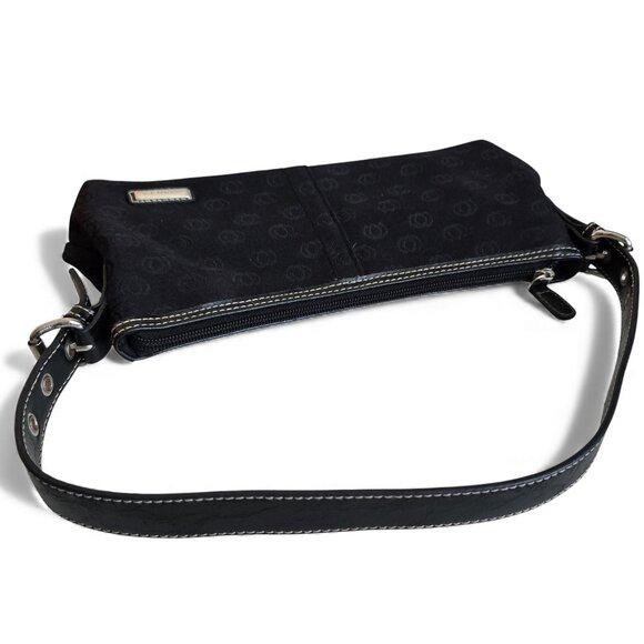 Minicci Small Baguette Satchel Purse Leather Strap - Picture 5 of 10